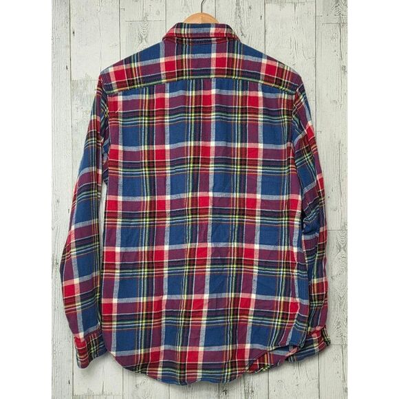 Polo Ralph Lauren Classic Button Up / Down Plaid Flannel Shirt Sz M - Picture 3 of 6